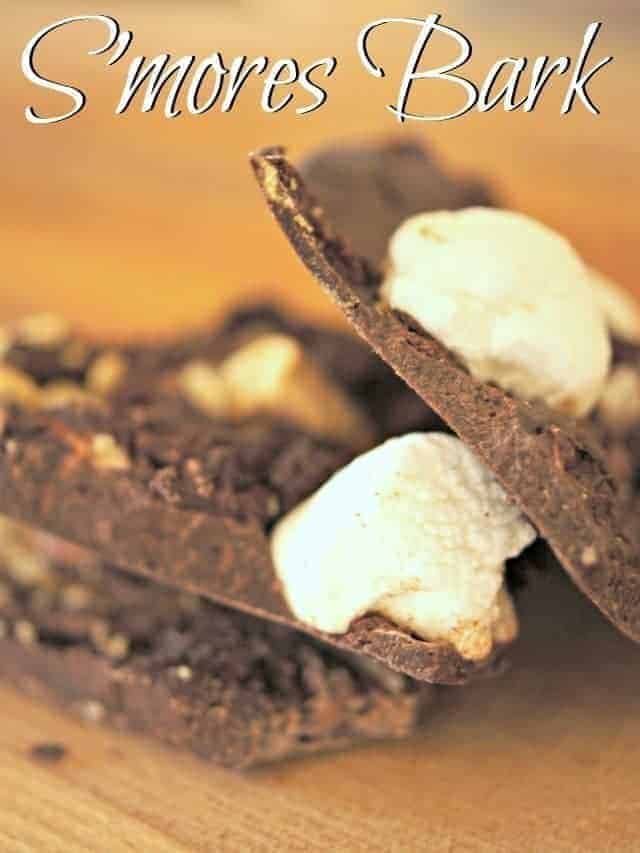 S'mores bark ready to eat