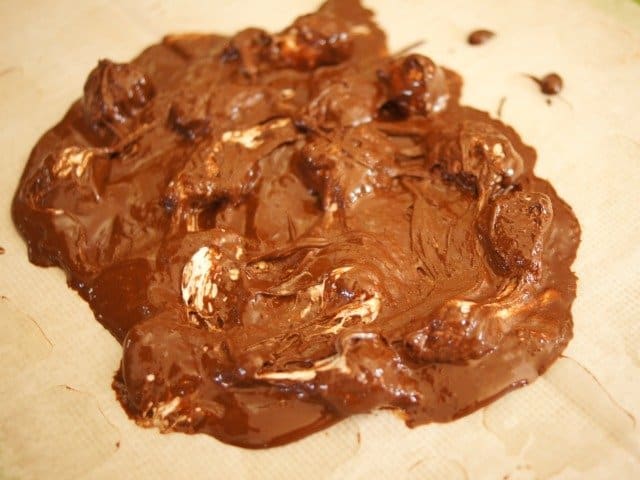Smoothed out s'mores bark