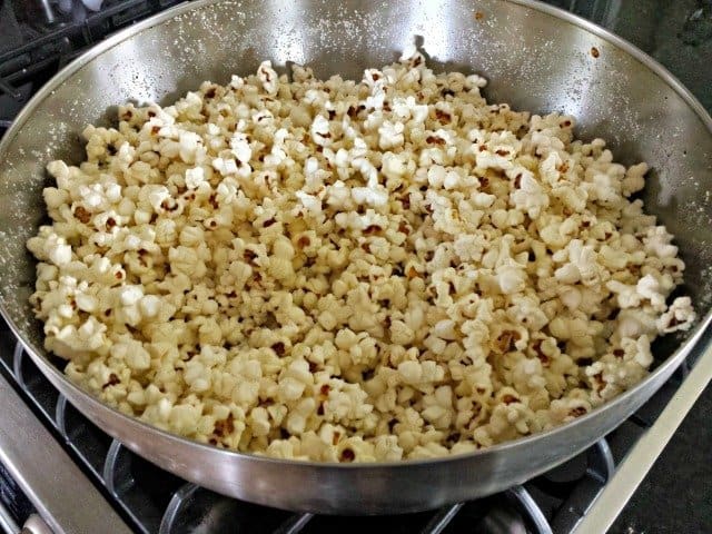 Big bowl of popcorn
