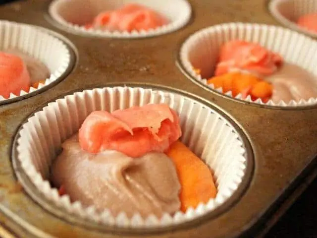 Kool-Aid cupcakes ready to bake