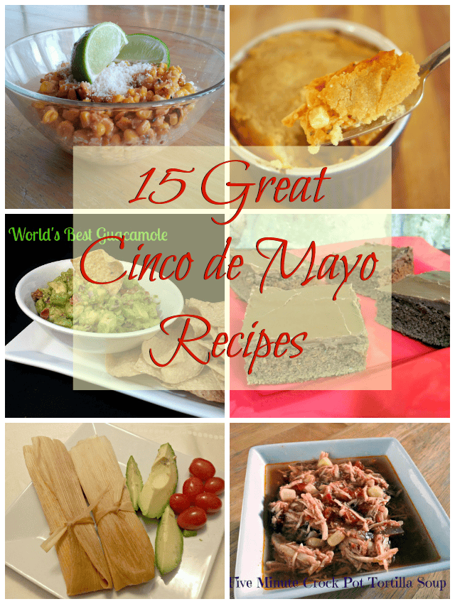 15 great Cinco de Mayo recipes complete with allegen information
