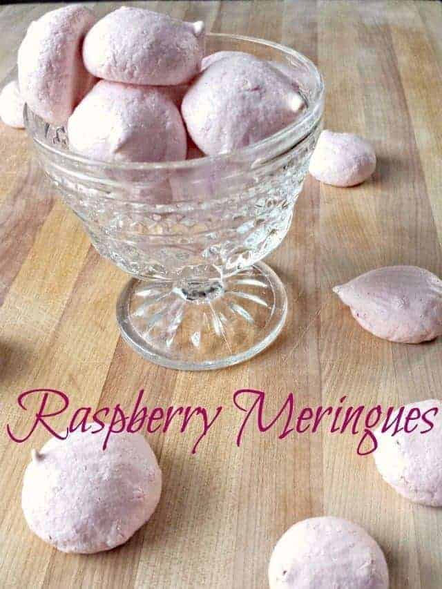 Raspberry meringue recipe Easy to make and elegant for a party
