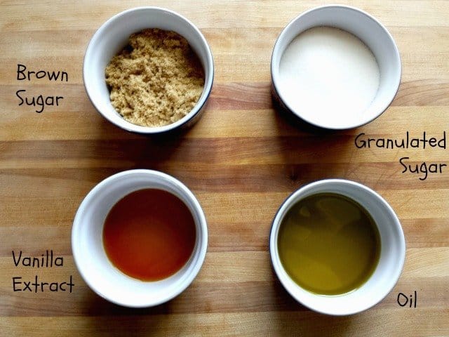 Sugar Cookie Brown Sugar Scrub ingredients