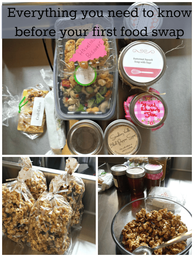 Food Swap Ideas - what you need to know before your first food swap