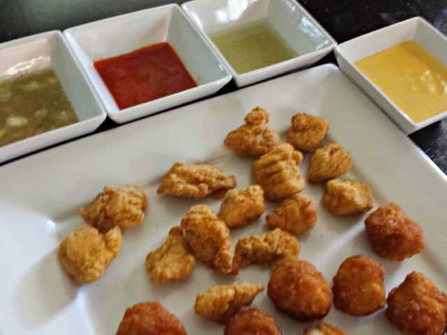 Fantastic Four Dipping Sauces side view