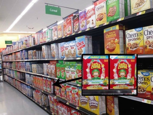 Finding the 7th Minion at Walmart in General Mills cereals