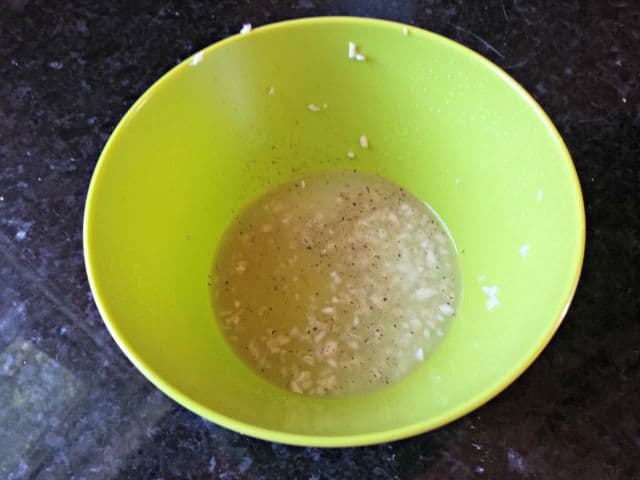 Garlic citrus dipping sauce
