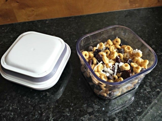 Honey Nut Cheerios trail mix