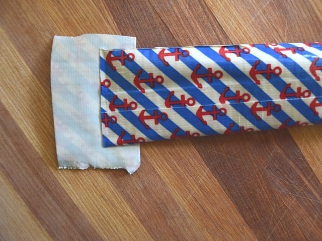 Add tape to make a border