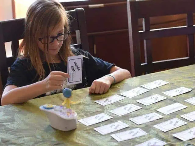 Playing Inside Out Memory Emotion Match
