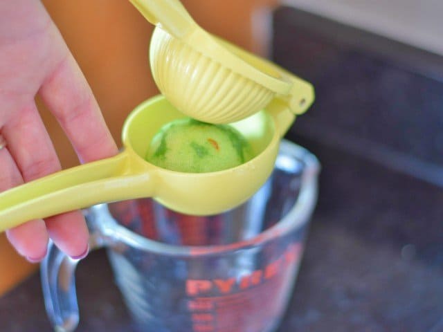 Use a juice squeezer