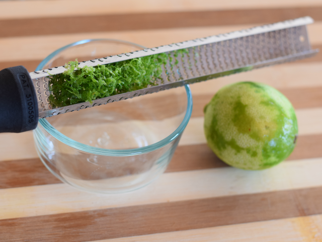 Zest your lime