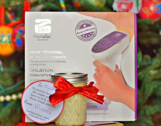 DIY Soothing Lotion and FlashGo holiday gift