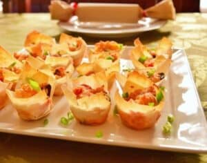 New Years Eve easy appetizer and DIY poppers