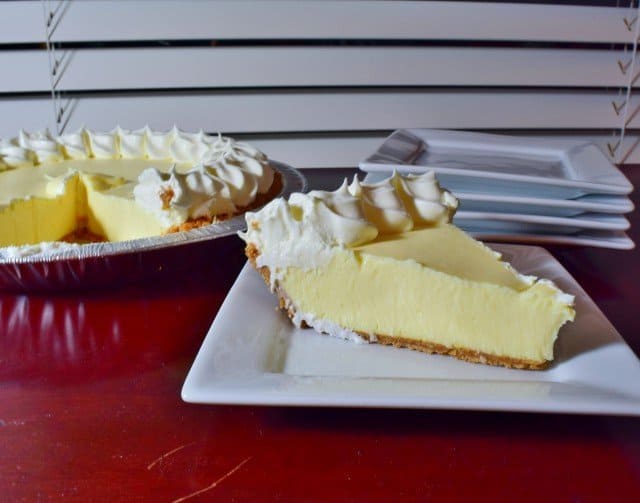 Slice of Edwards key lime pie