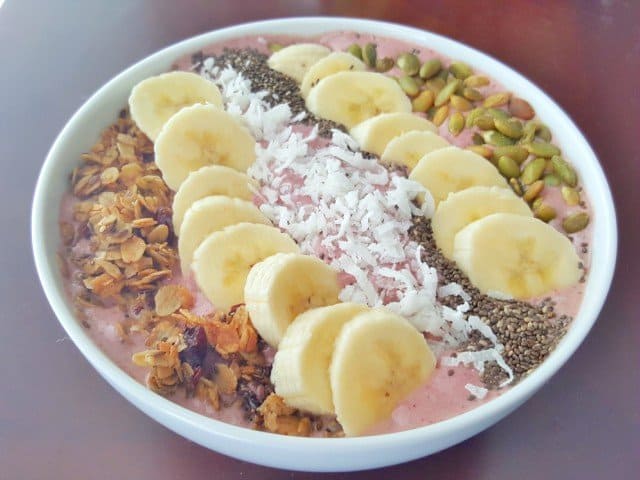 Another yummy version of a smoothie bowl