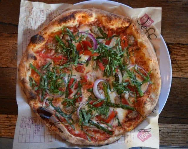 The Cooper seasonal Pizza at MOD Pizza