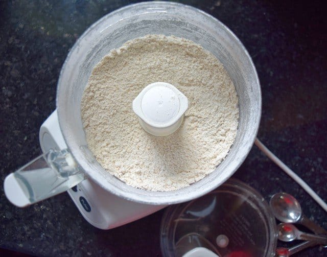 Blend dry ingredients until smooth