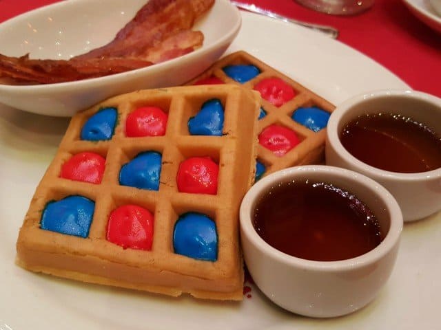 From There to Here Cat in the Hat breakfast Suess at Sea waffles