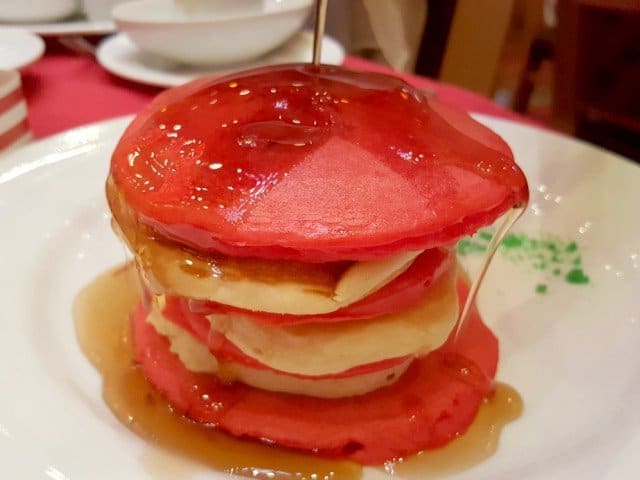 Truffula Tree pancakes Suess at Sea Carnival Cruise Cat in the Hat Breakfast