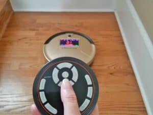 Bobsweep has a remote control. Another reason this is the best robotic vacuum available