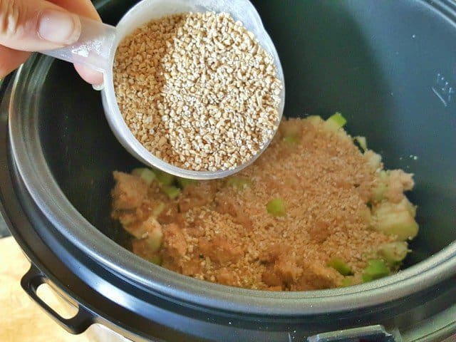 Add steel cut oats