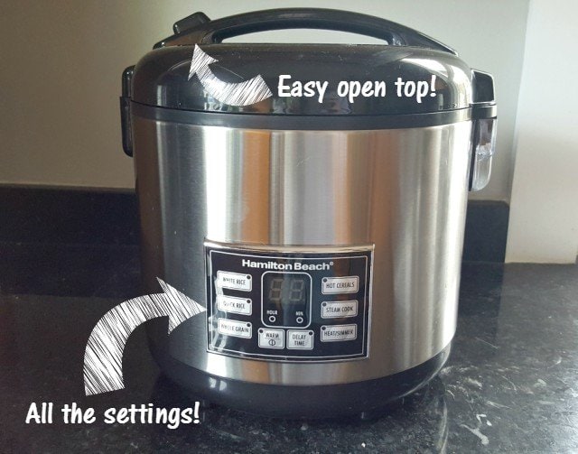 Hamilton Beach rice cooker