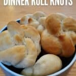 Bowl of dinner rolls