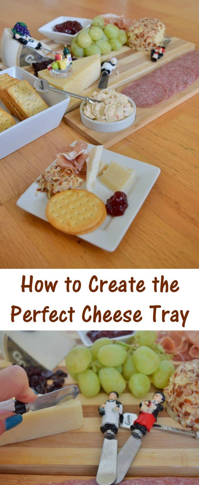 The perfect cheese tray can be daunting. This tutorial shows how to quickly and easily put together a great appetizer cheese board for holiday entertaining - or just for yourself to enjoy a cheese plate.