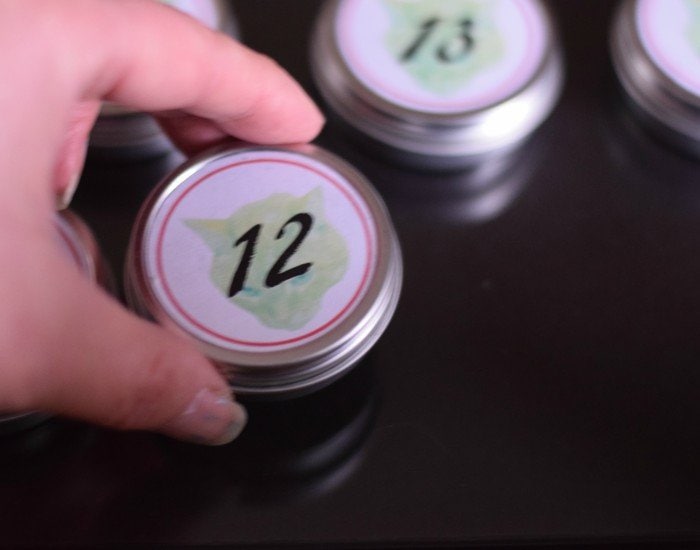 Replace tins in original position