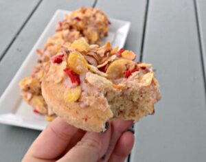 Enjoy a homemade cereal topped donut