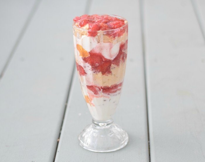 Perfect PBnJ Parfait