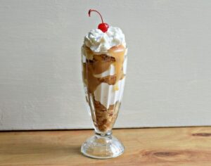 Delicious double caramel apple pie parfait recipe