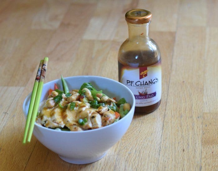Kung pao chicken salad PF Chang