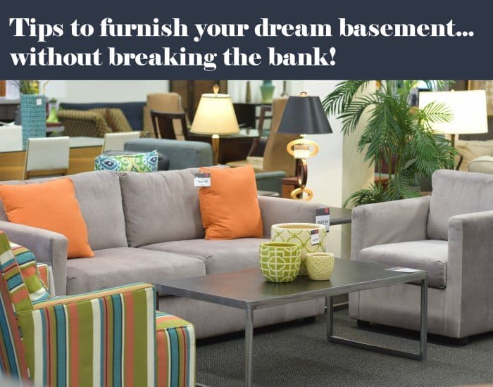 Tips to furnish your dream basement without breaking the bank