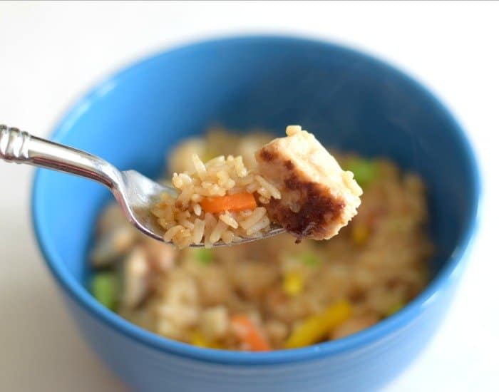 Bite of Ling Ling Fried Rice