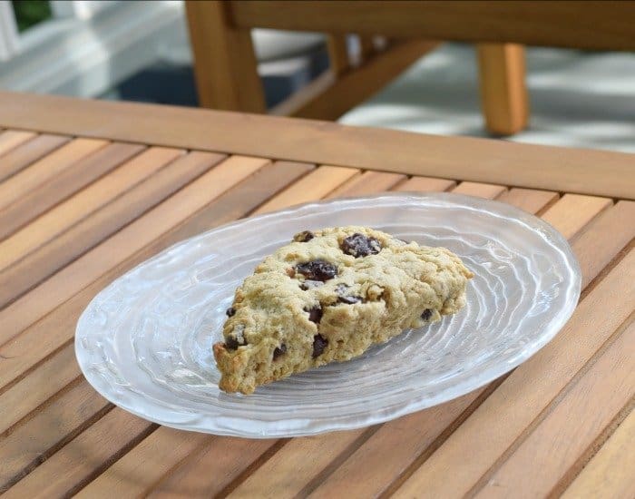 Enjoy a perfect breakfast scone