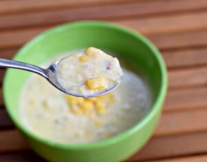 Taste of Instant Pot corn chowder recipe