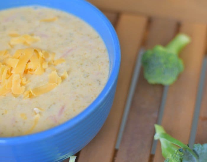 Instant Pot Broccoli Cheddar soup recipe
