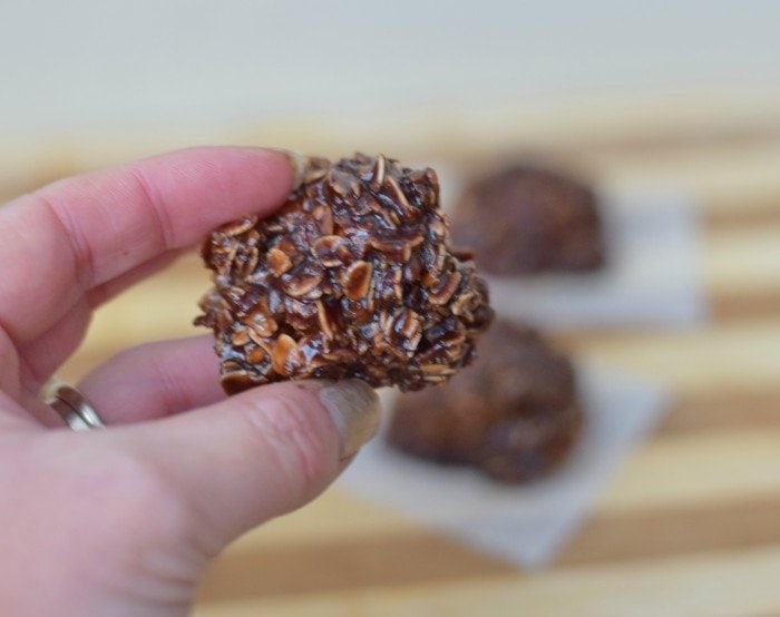 Bite of Nutella no bake cookies