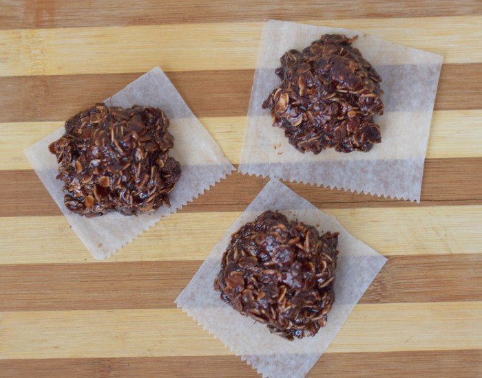 Unique Santa cookie Nutella no bake