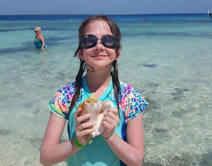 Belize Barrier Reef Snorkeling Conch