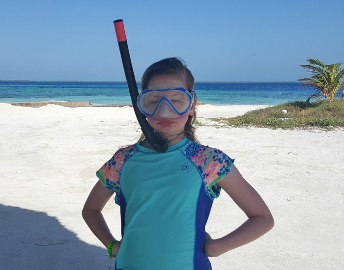 Ready to snorkel