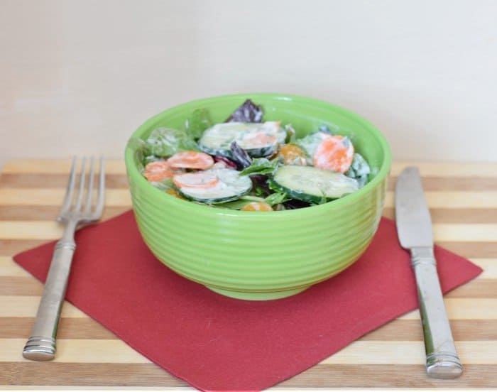 Simple healthy homemade ranch dressing
