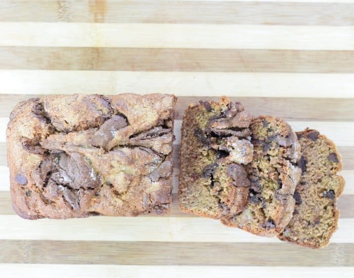 Nutella Banana Bread