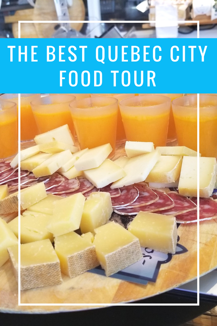 The best Quebec City food tour. If you visit Quebec, you must do the local food tour of the St-Roch area of the city. This is the most filling tour with the best food and fantastic guides.