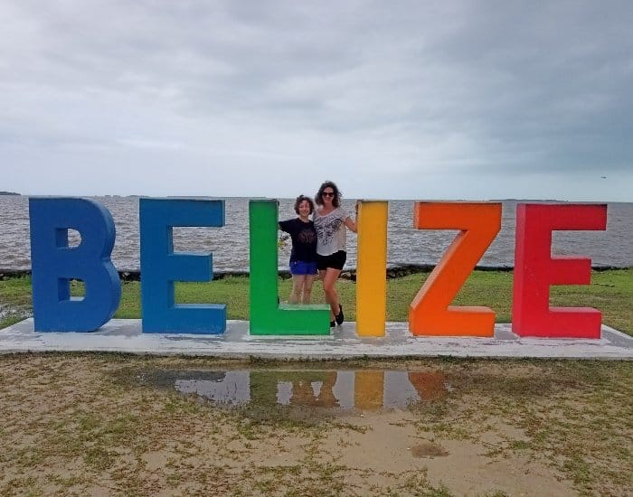 Belize sign