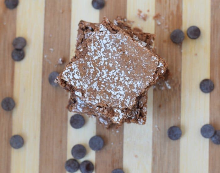 Easy homemade brownies