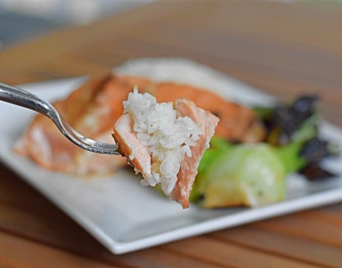 Perfect sous vide miso glazed salmon
