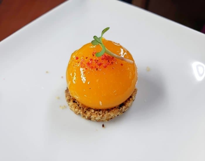Carnival Chefs Table amuse bouche